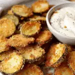 Crispy Fried Pickles with Dipping Sauce