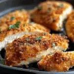 Air Fryer Parmesan-Crusted Chicken