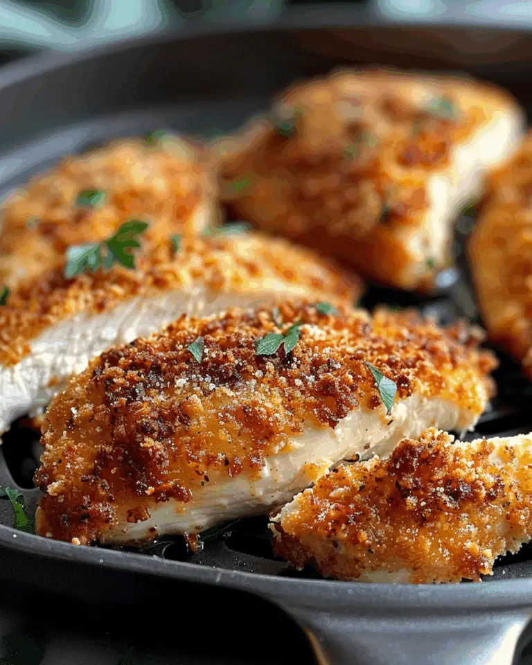 Air Fryer Parmesan-Crusted Chicken