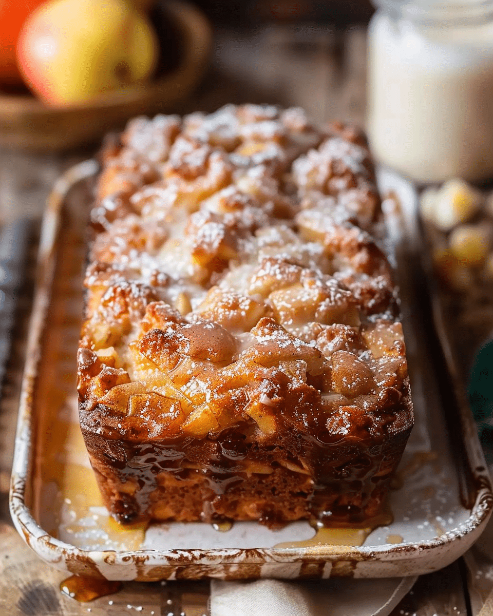 Amish Apple Fritter Bread