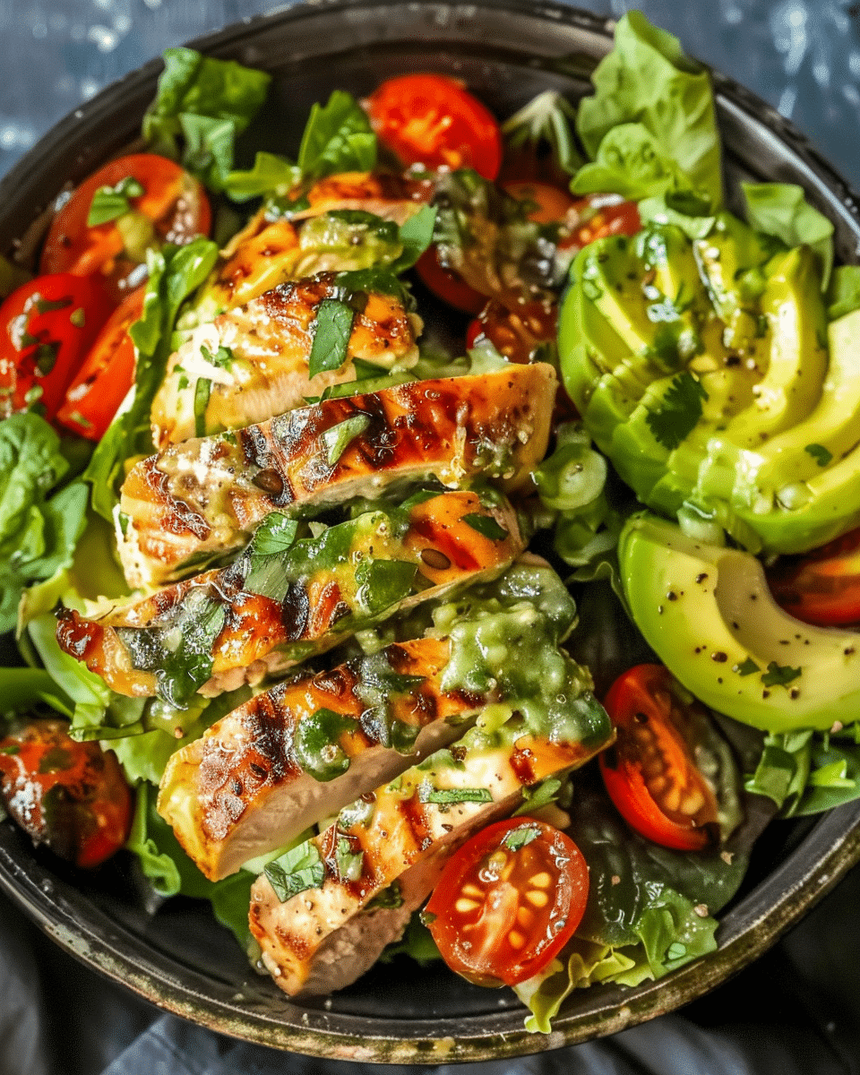 Chicken Avocado Salad