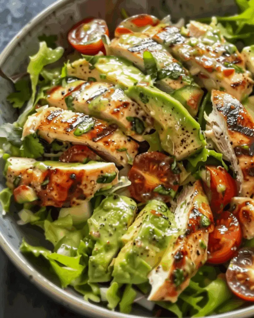 Chicken Avocado Salad