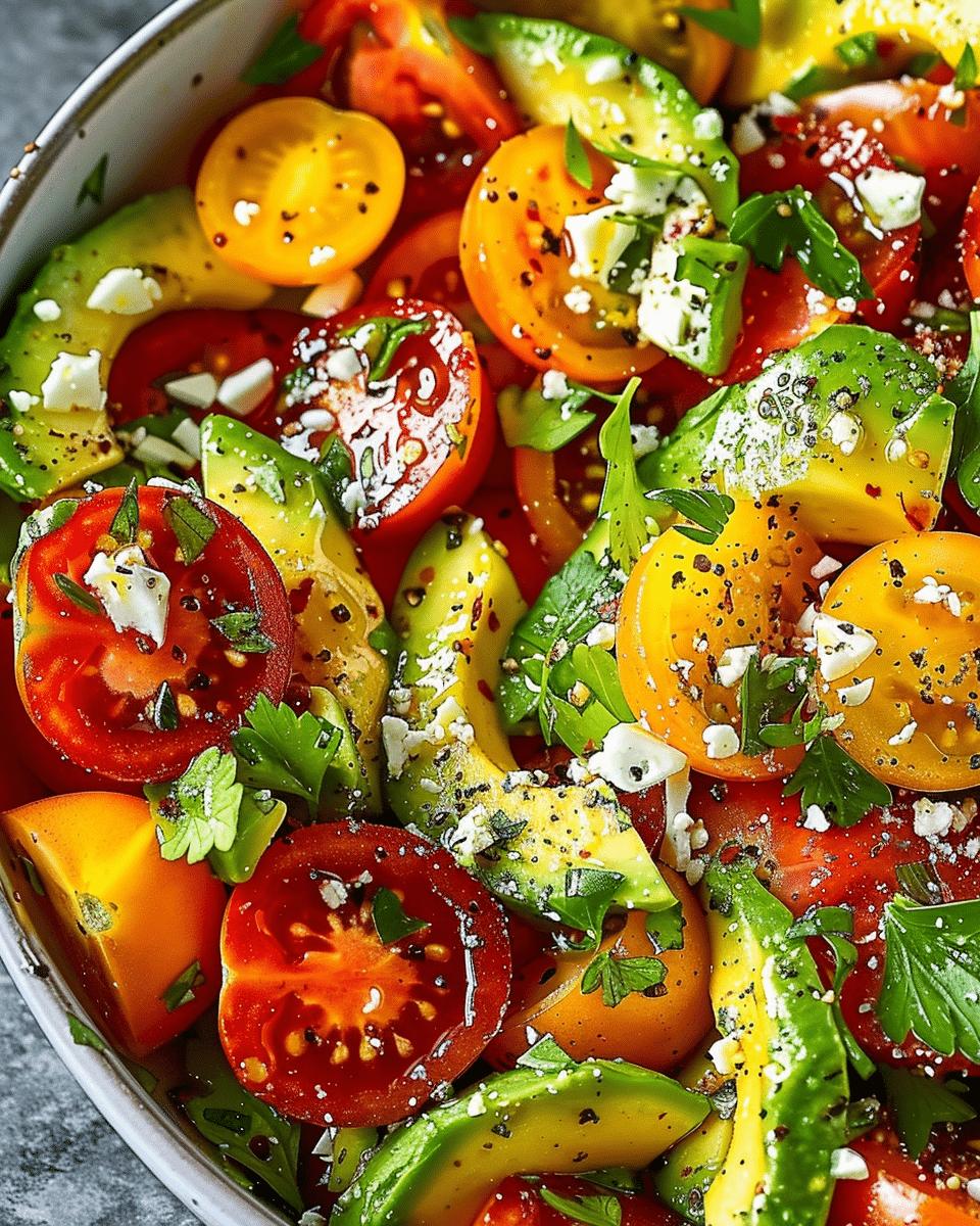 Avocado Tomato Salad