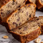 Banana Bread with Walnuts and Chocolate Chips