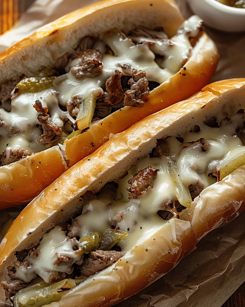 Beef Philly Cheesesteaks