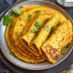 Besan Chilla (Savory Gram Flour Pancake)