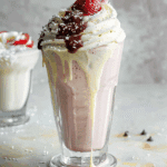 Classic Vanilla Milkshake with Toppings