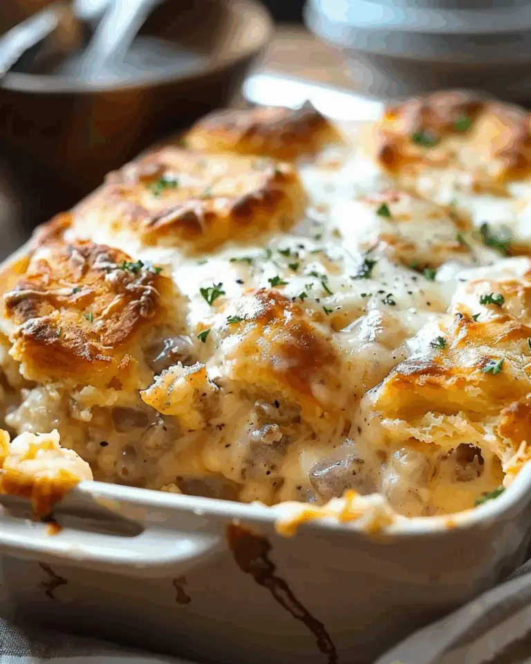 Breakfast Biscuit Casserole
