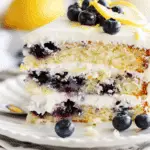 Blueberry Lemon Layer Cake