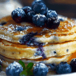 Blueberry Ricotta Pancakes