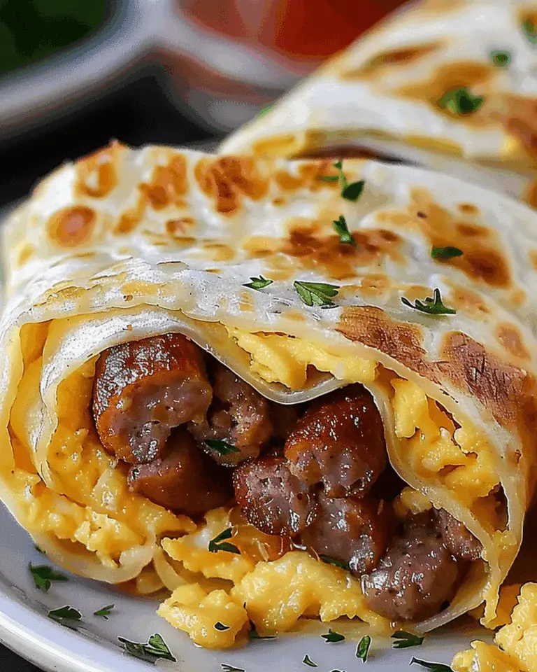 Breakfast Egg Wrap Recipe