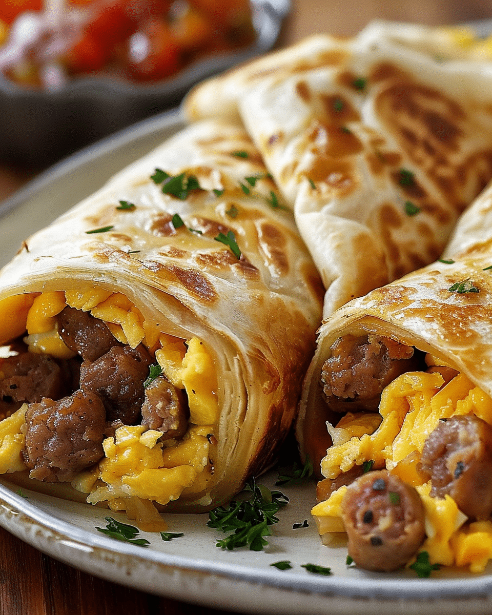 Breakfast Egg Wrap Recipe