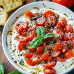 Caprese Dip with Boursin Cheese
