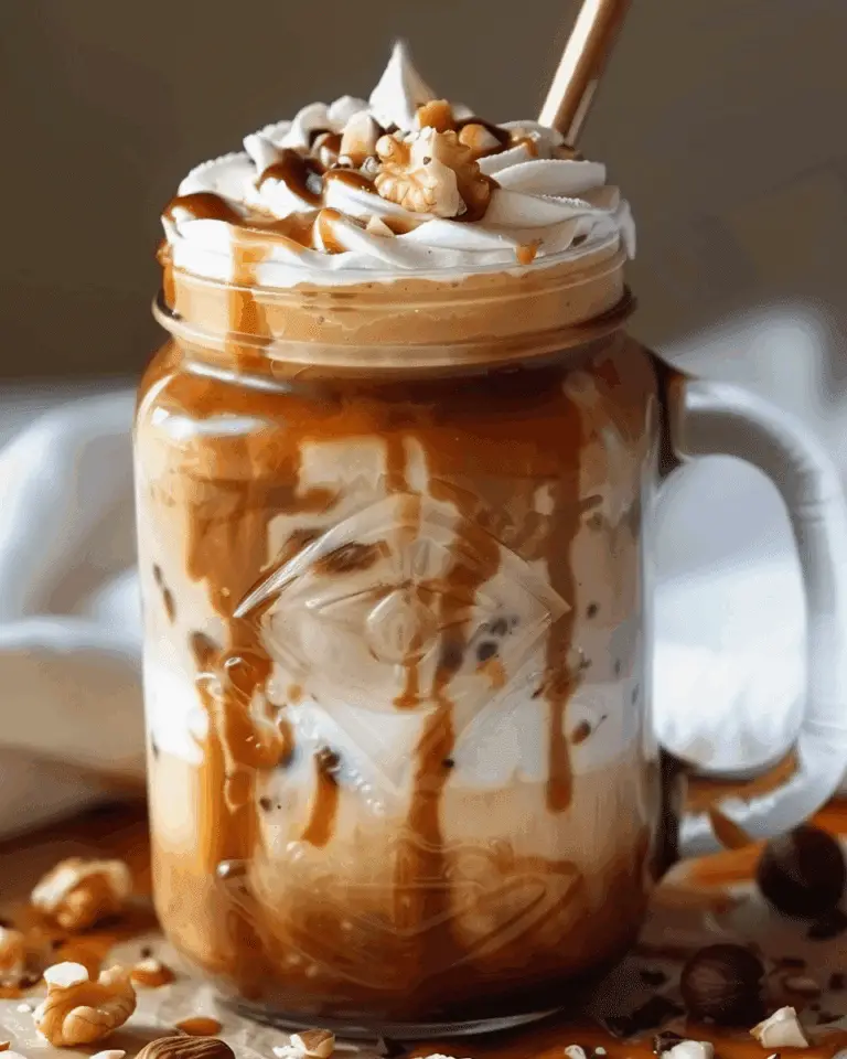 Caramel Hazelnut Iced Coffee