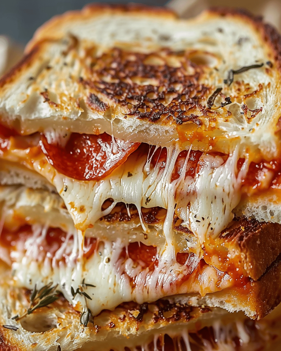 Cheesy Garlic Bread with Turkey Beef