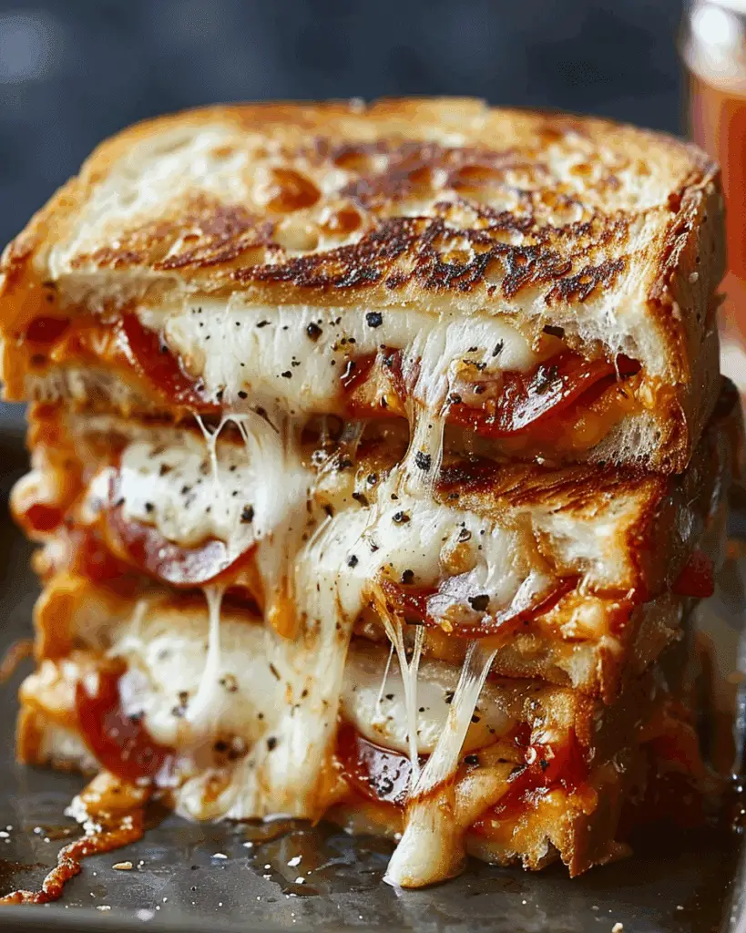 Cheesy Garlic Bread with Turkey Beef