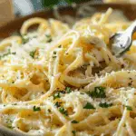 Creamy Garlic Parmesan Spaghetti
