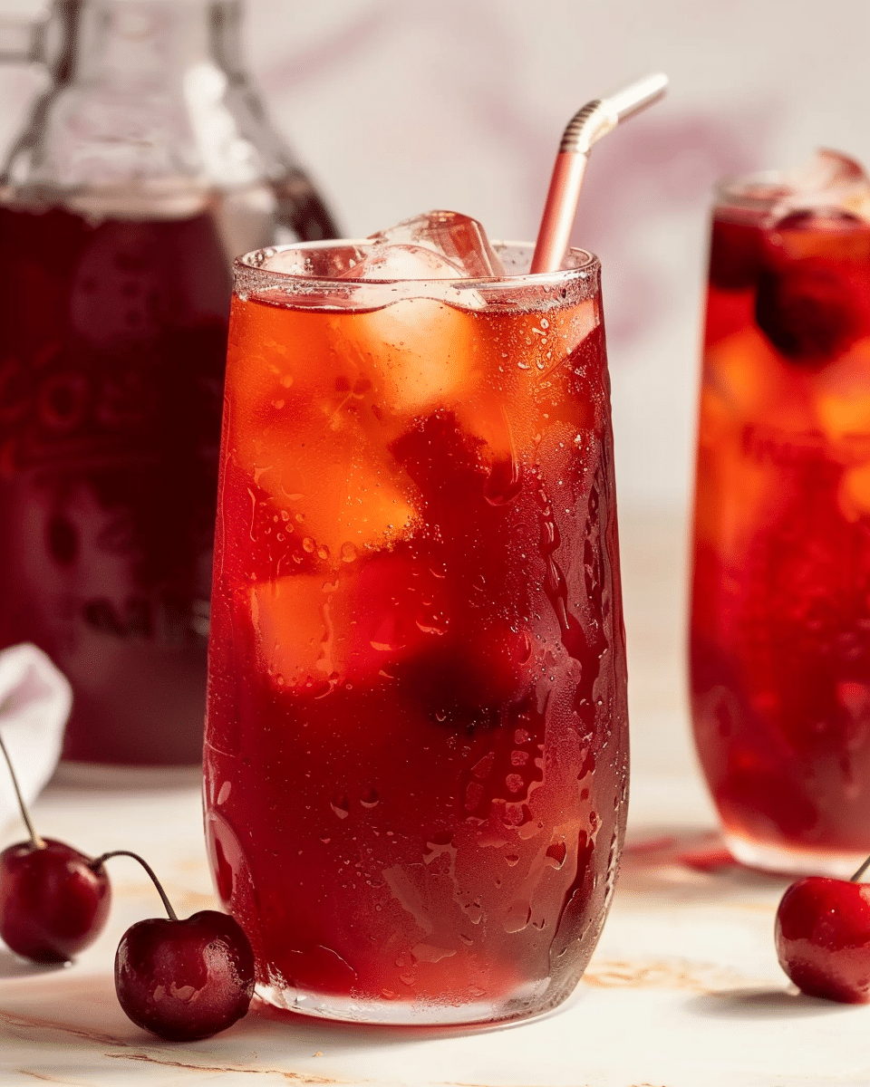 Cherry Pie Iced Tea