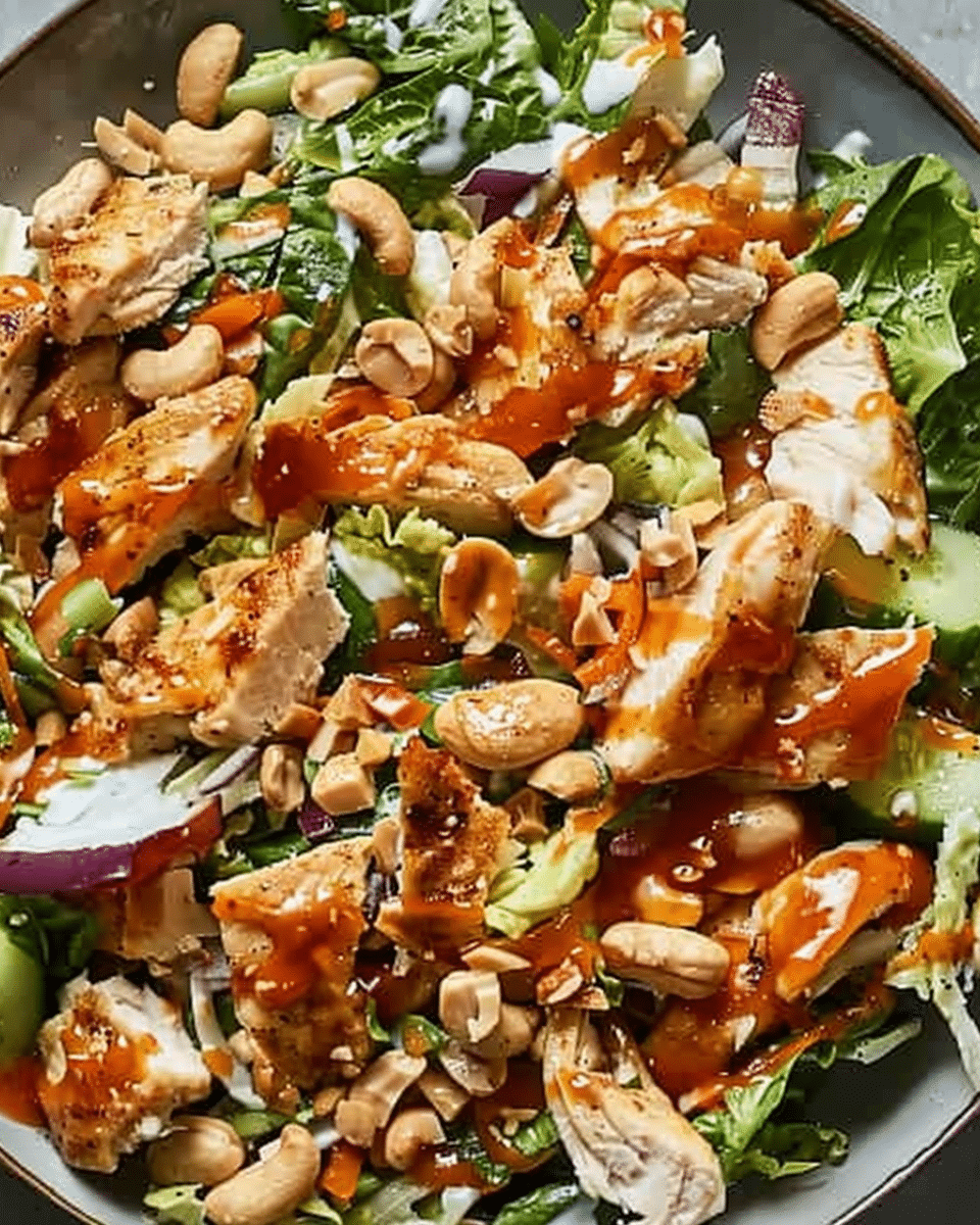 Chicken Cashew Crunch Salad