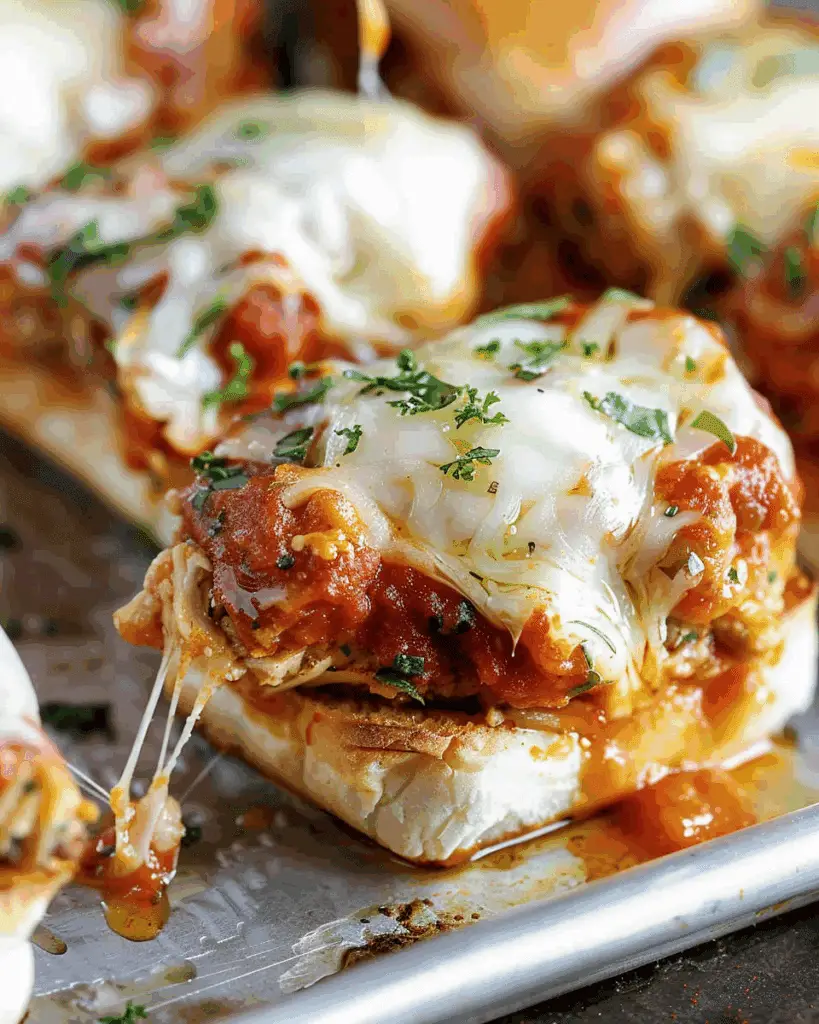 Chicken Parmesan Sliders