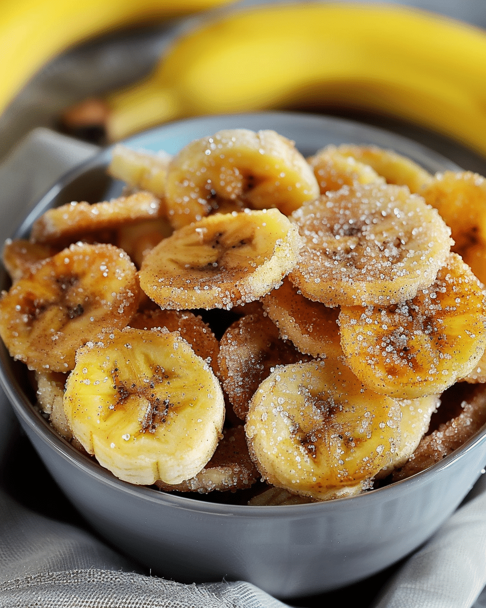 Cinnamon Banana Bites