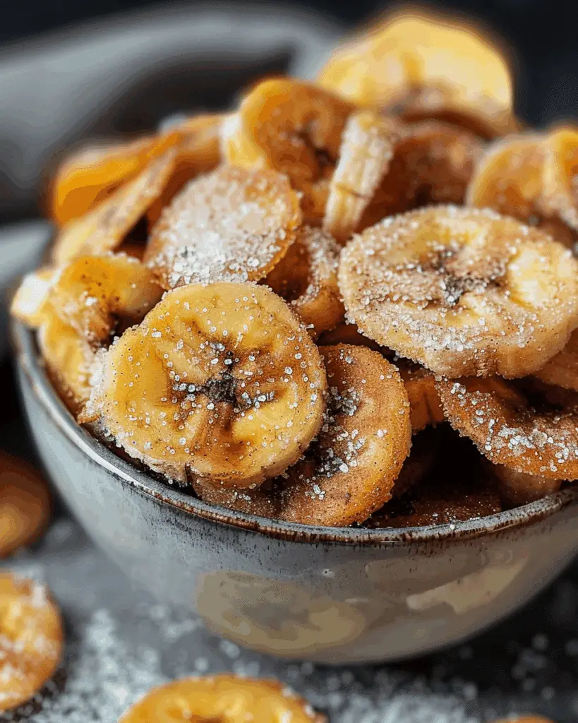 Cinnamon Banana Bites