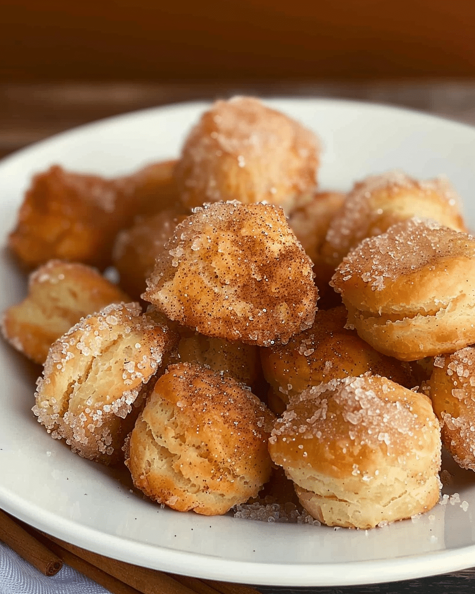 Cinnamon Sugar Biscuit Bites