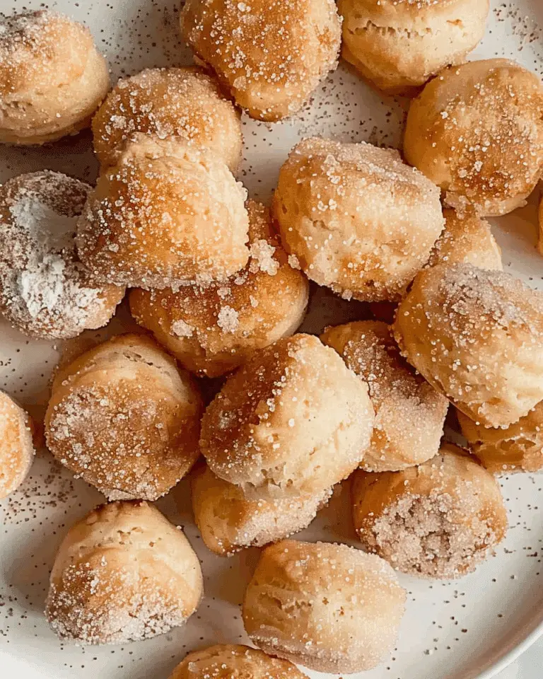 Cinnamon Sugar Biscuit Bites