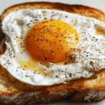 Classic Fried Egg on Toast