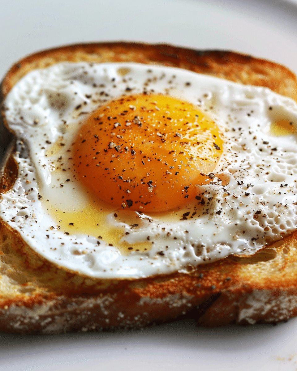 Classic Fried Egg on Toast