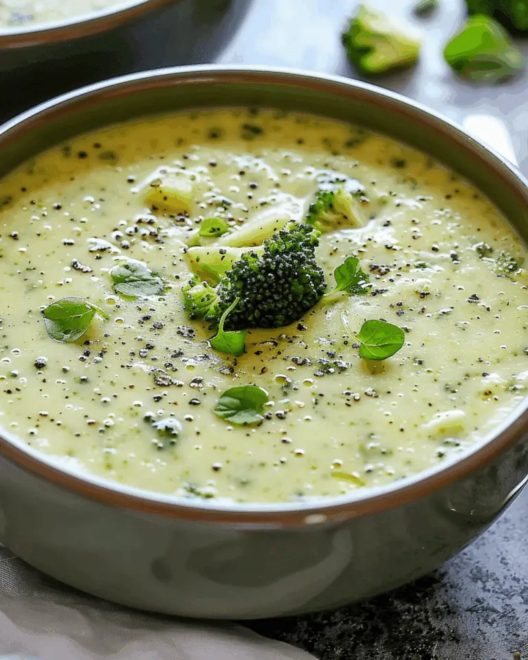 Creamy Broccoli Potato Soup
