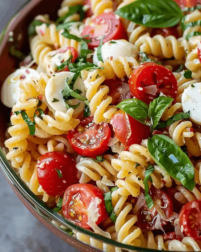 Caprese Pasta Salad Recipe