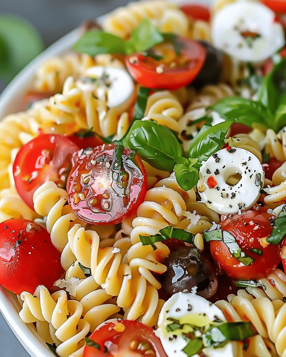 Caprese Pasta Salad Recipe