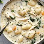 Creamy Chicken Gnocchi Soup