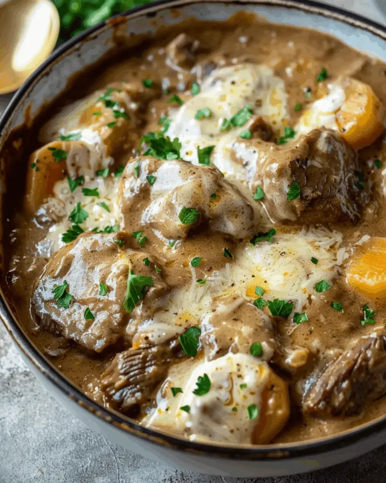 Creamy Garlic Beef
