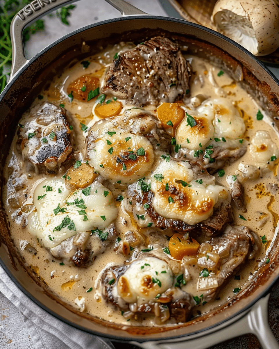 Creamy Garlic Beef