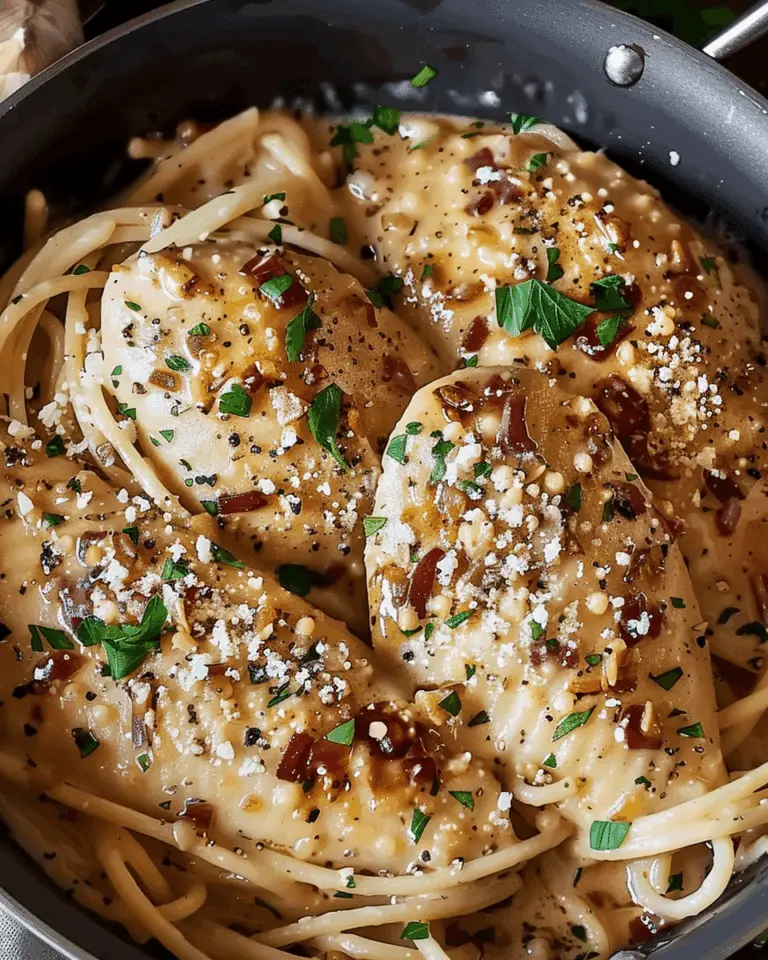 Creamy Garlic Parmesan Pasta