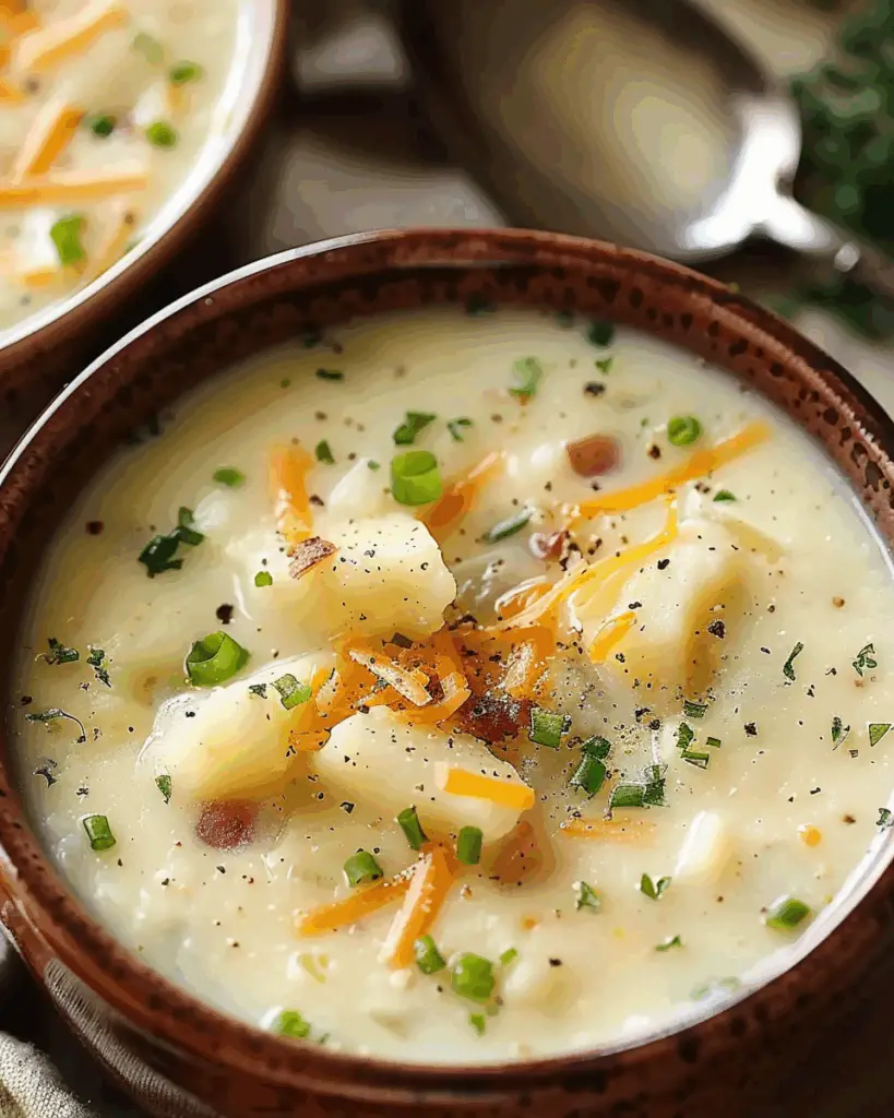 Creamy Potato and Carrot Soup