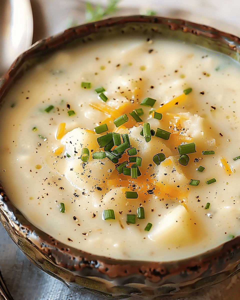 Creamy Potato and Carrot Soup