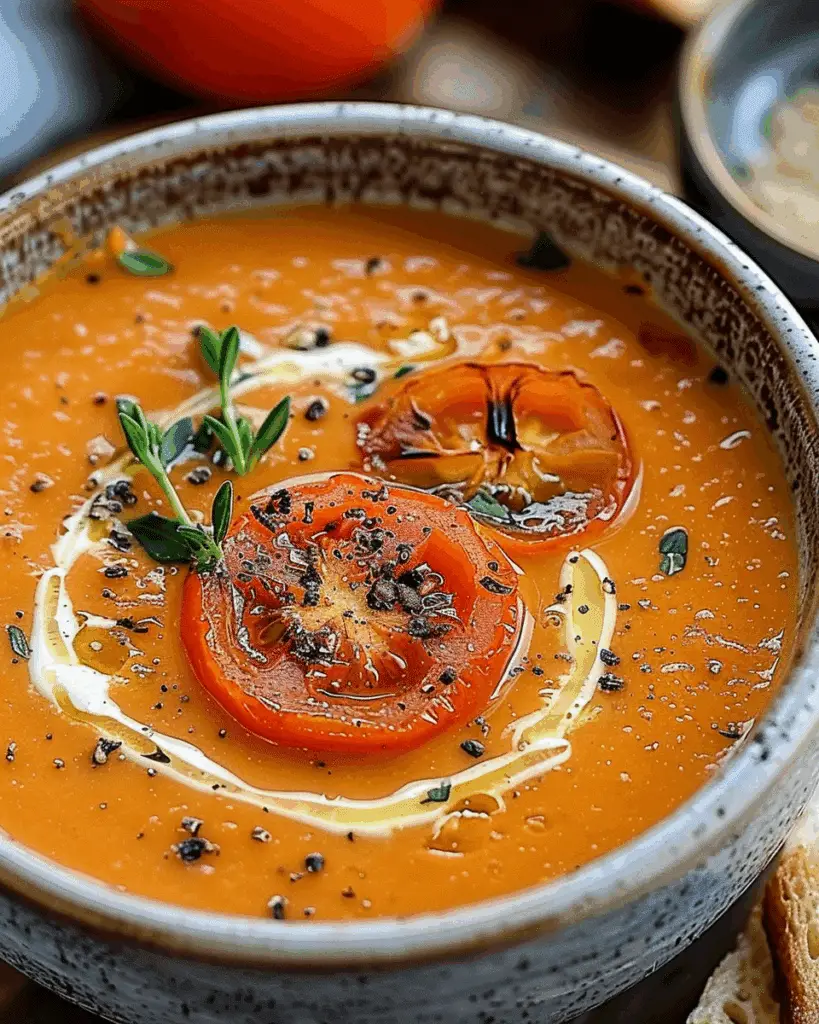 Creamy Tomato Basil Soup