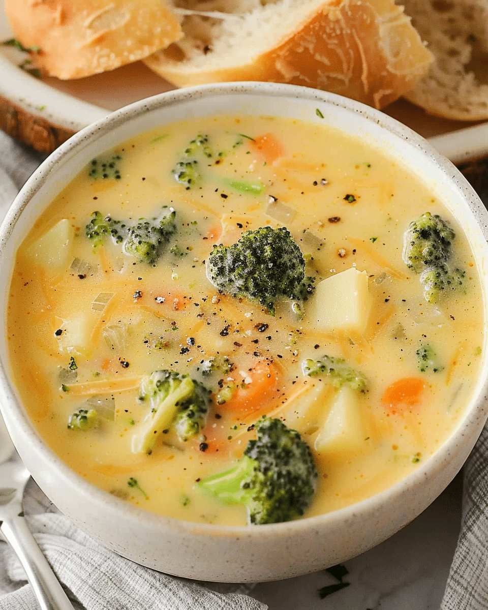 Creamy Vegetable Soup Recipe