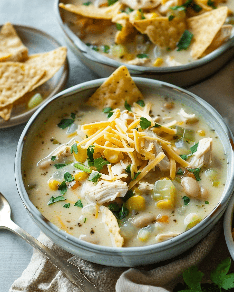Creamy White Chicken Chili
