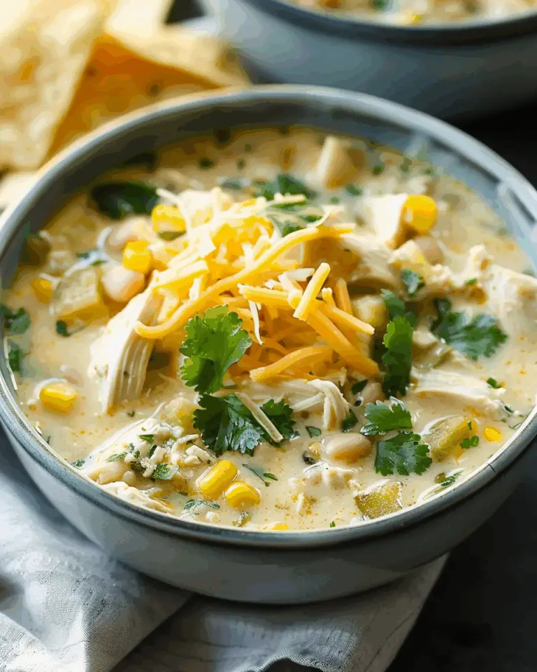 Creamy White Chicken Chili