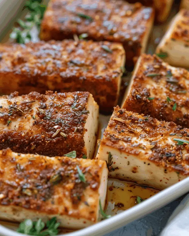 Crispy Herbed Tofu