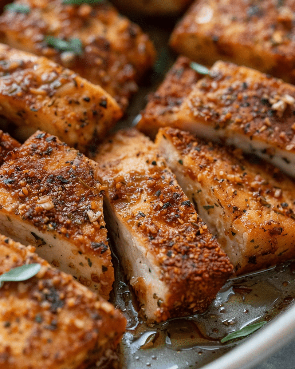 Crispy Herbed Tofu
