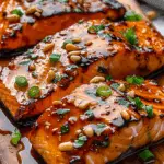 Crispy Hot Honey Garlic Salmon Recipe