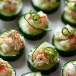 Cucumber Crab Bites