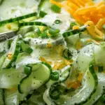 Creamy Cucumber Salad with Ranch Beef