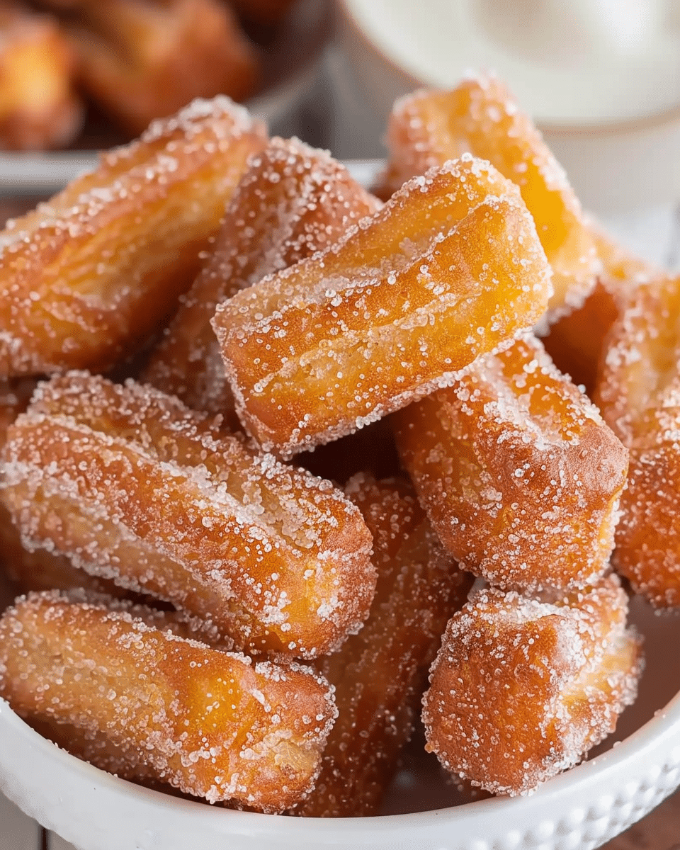 Delicious Baked Churro Bites
