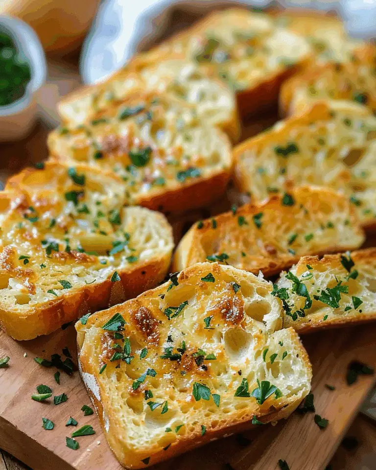 Garlic Bread with Sliced Bread